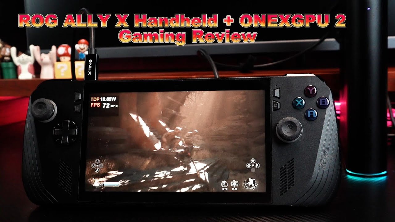 ROG ALLY X with ONEXGPU 2 Performance Test