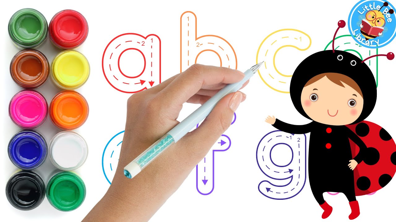 ABC Color Tracing Song!