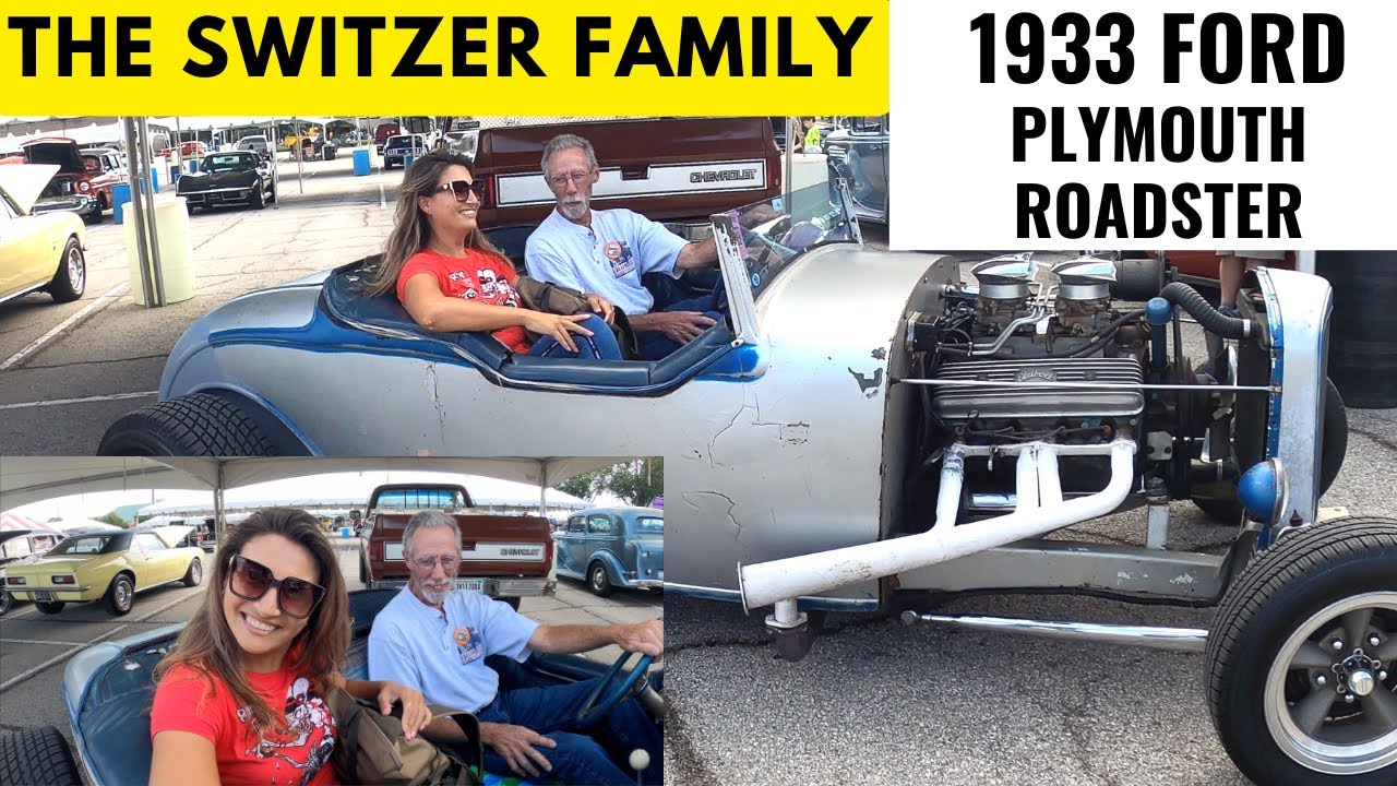 FORD 1933 PLYMOUTH ROADSTER MODIFIED AND KEPT BY VETERAN TOM SWITZER NATIONAL STREET ROD ASSOCIATION