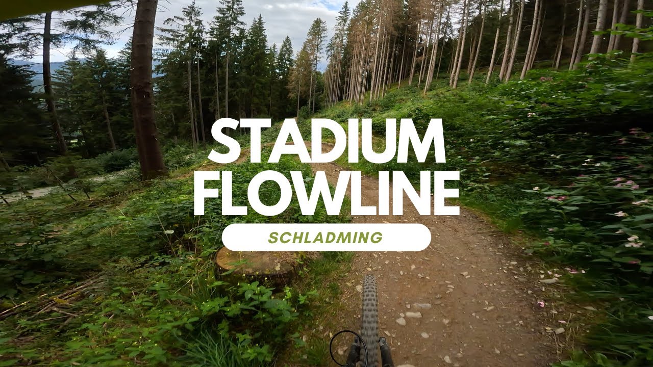 Stadium Flowline Bikepark Schladming Austria 🇦🇹 full run POV RAW