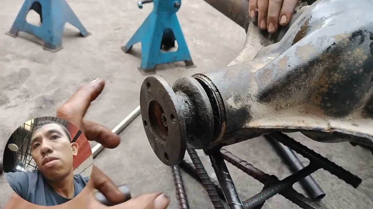 Paano ikabit ang differential Ring gear, Pinion gear at Bearing ng NISSAN NV350 | Step by step DIY