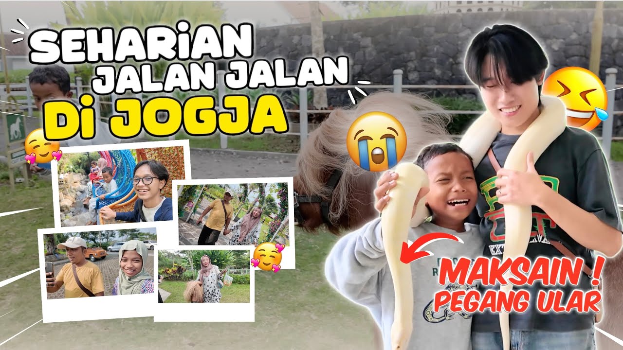 SURYA JALAL BERANIIN PEGANG ULAR⁉️ IBU TOLAK 2 JT BUAT PEGANG😭👍🏻