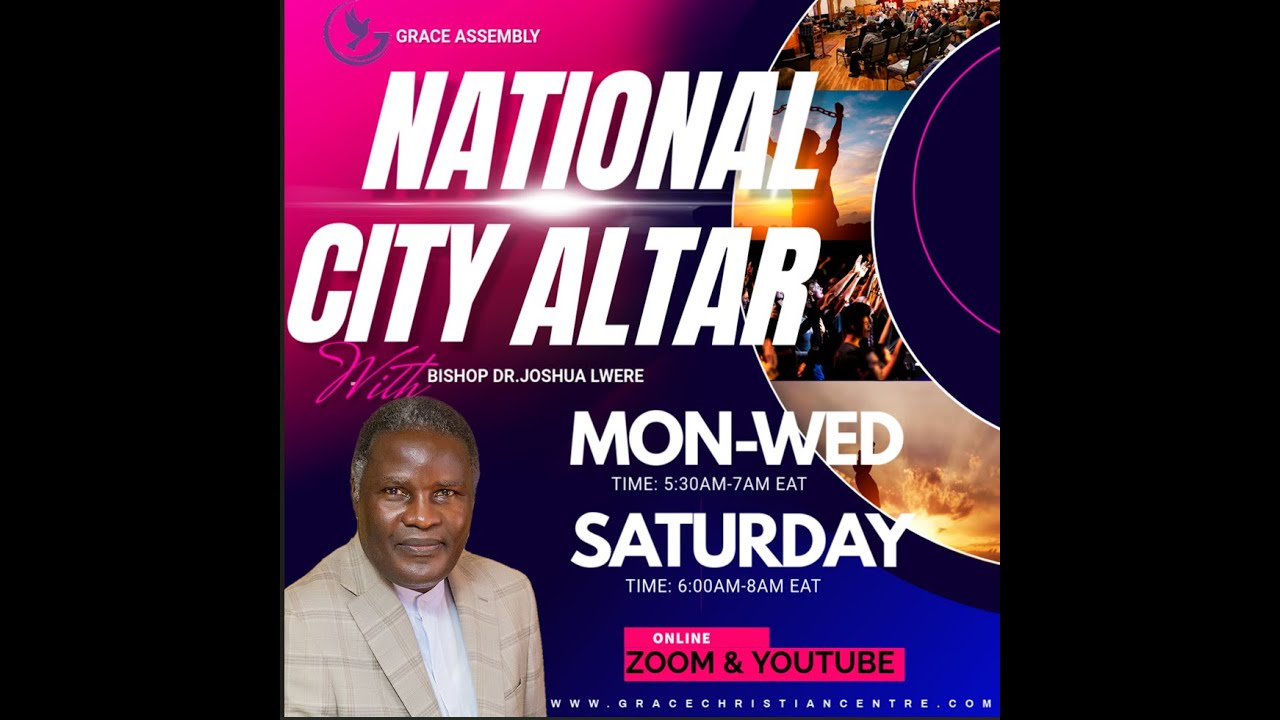 THE ALTAR WITH BISHOP JOSHUA LWERE 6th 12 25