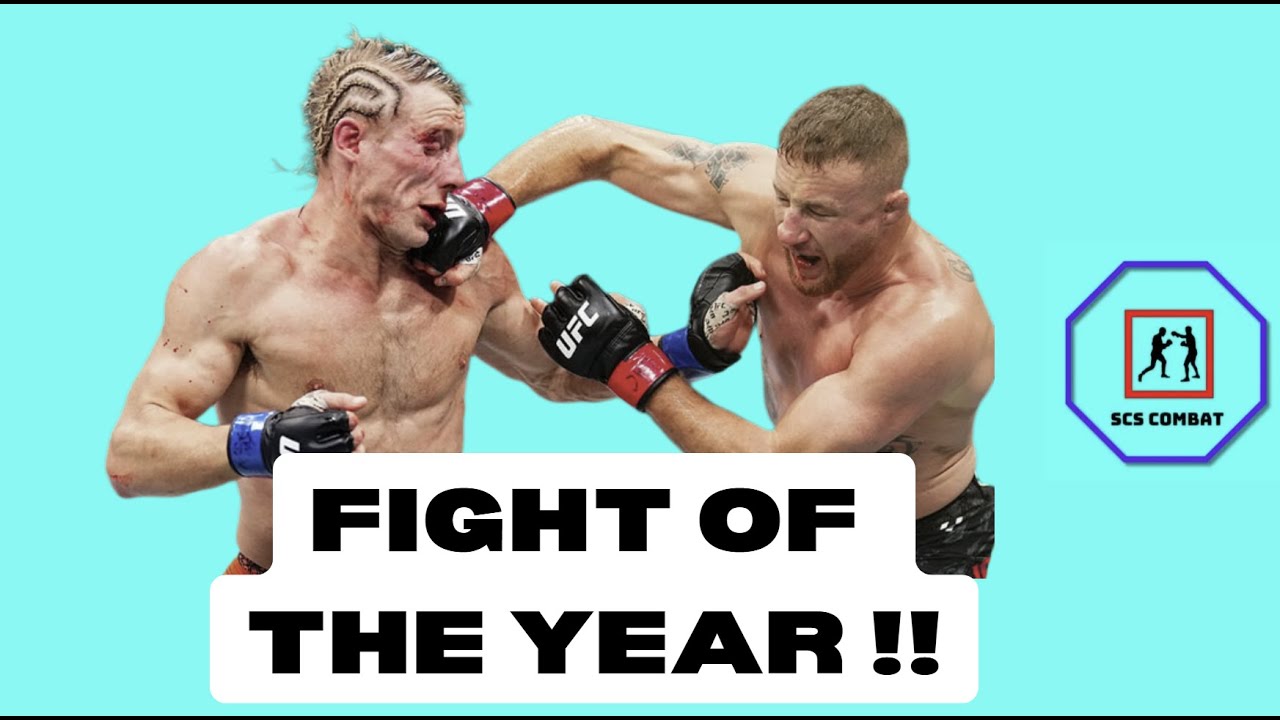 FIGHT OF THE YEAR ALREADY!!! My Full Live Reaction to Gaethje vs Pimblett at UFC 324