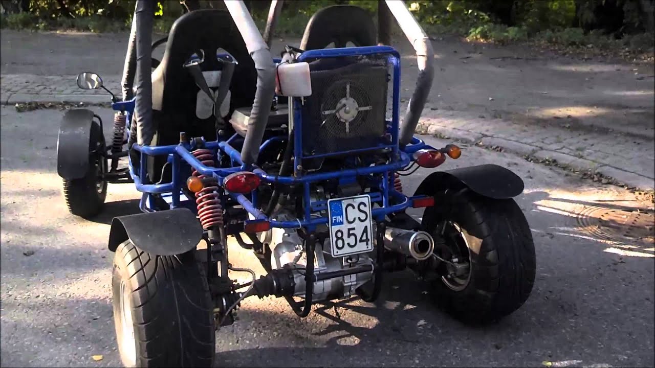 GSmoon kart 260 buggy esittely + koeajo (Full HD, 1080p)