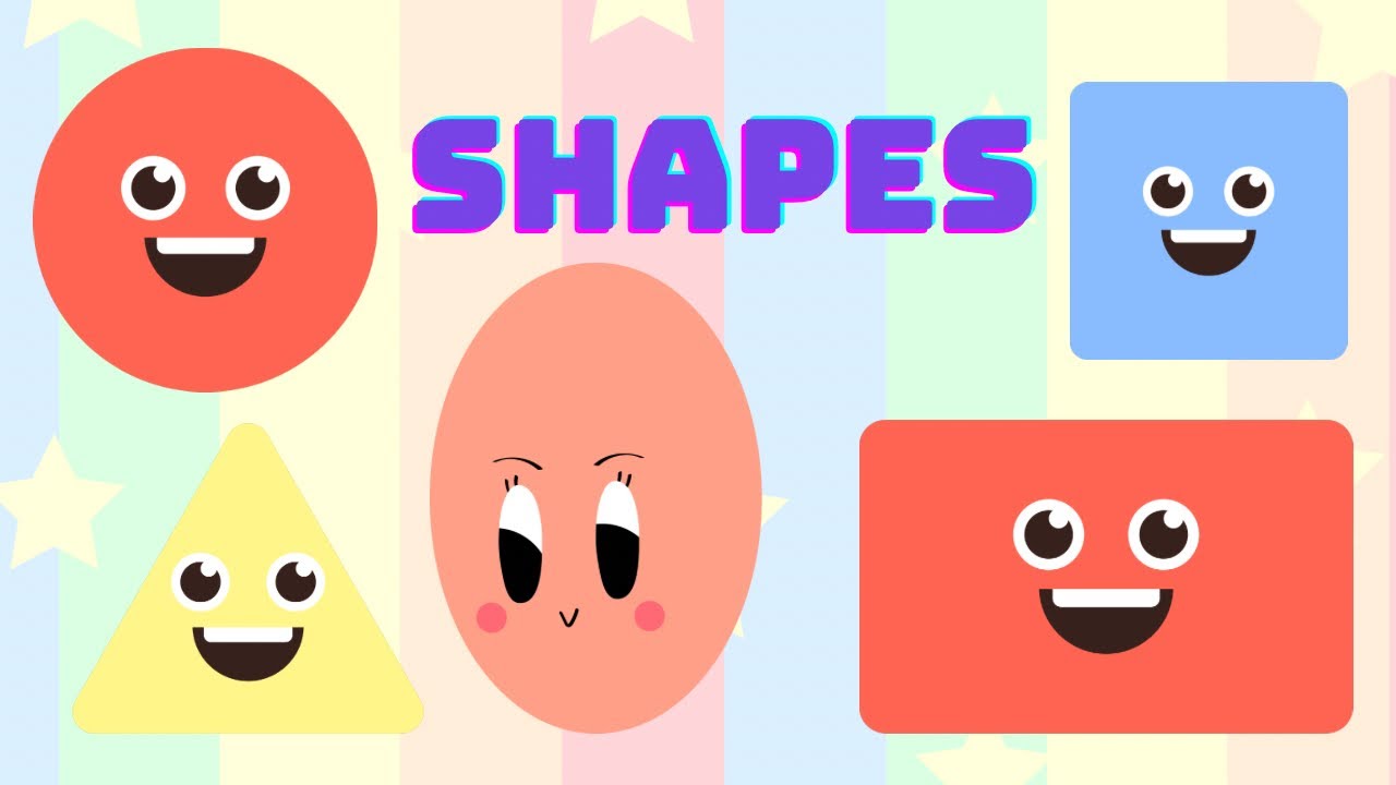 SHAPES | Learn shapes with real life examples | Educational Videos For Toddlers & Babies 