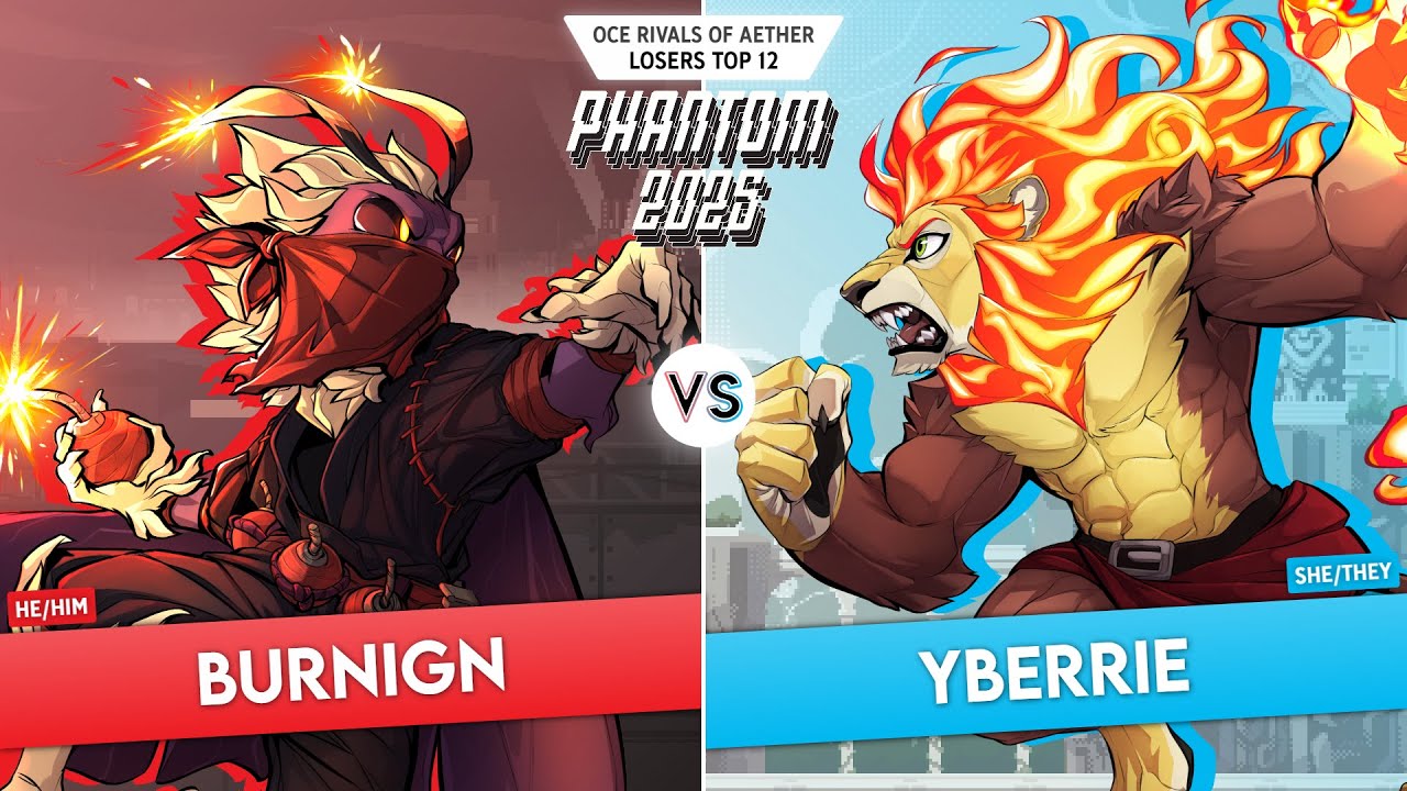 Burnign (Mollo) vs Yberrie (Zetterburn) - Phantom 2025 RoA1 - Losers Top 12