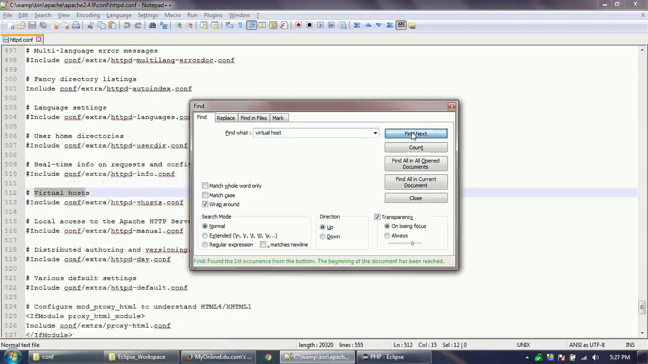 How To Setup Virtual Host in WAMP Server