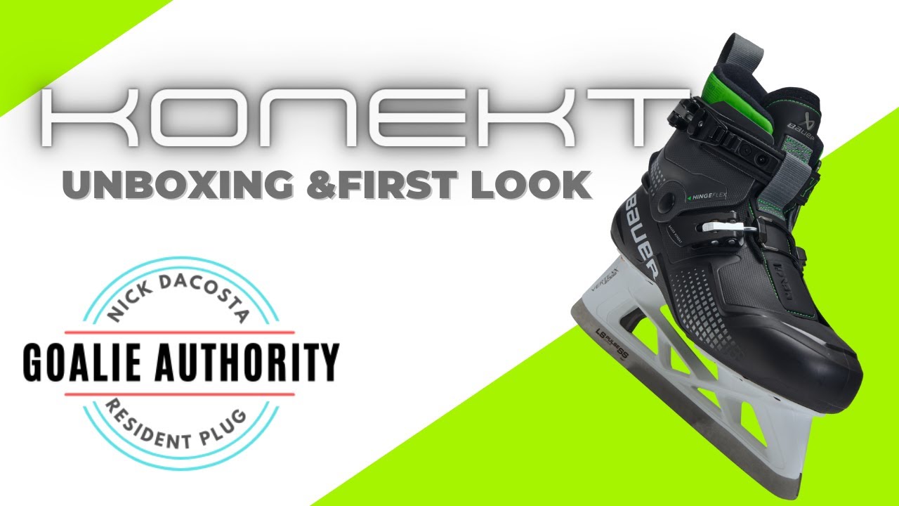 Bauer Konekt goal skate- Unboxing and first impression