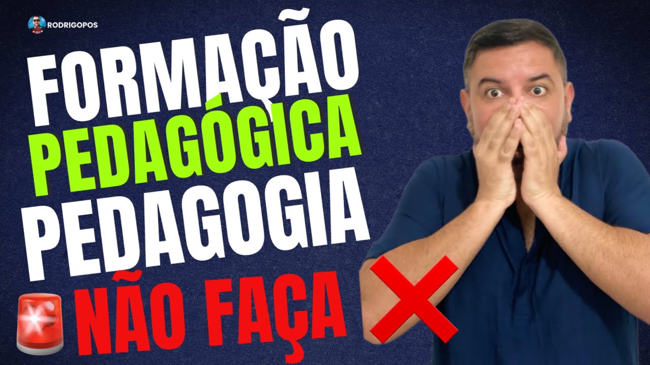 Formação Pedagógica R2 em Pedagogia perdeu a  validade ou nunca existiu ?