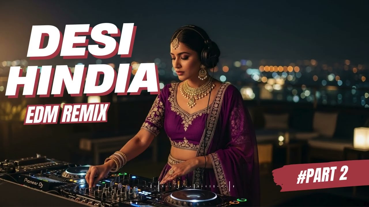 Desi Chillwave EDM ✨ | Relaxing Indian Remix with Deep Night Energy