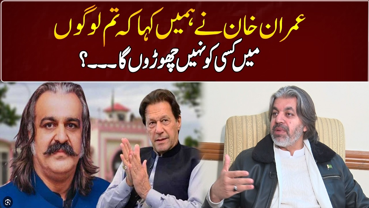Imran Khan's Shocking Statement About Party Members | Ali Muhammad Khan | GNN