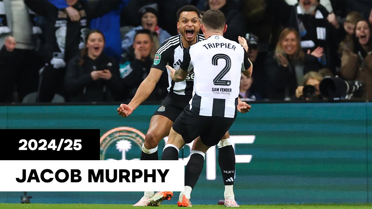 All 23 of Jacob Murphy's Goals and Assists from 24/25!