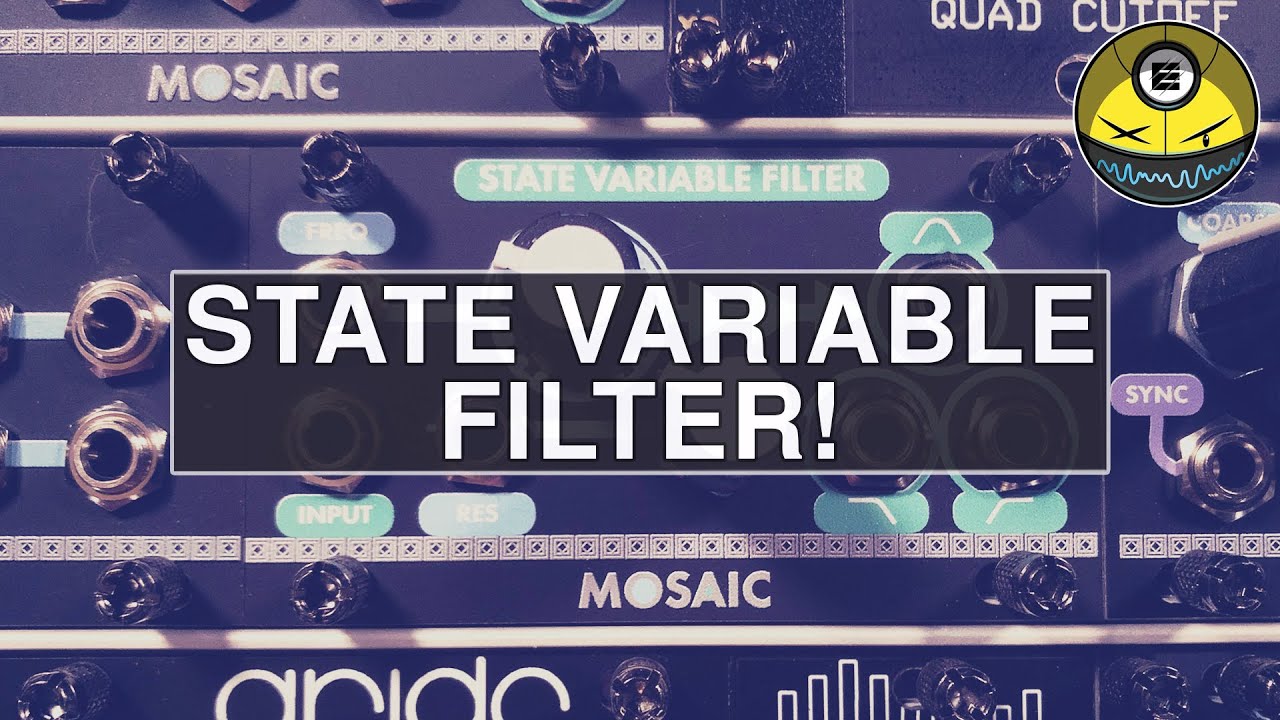 Mosaic 1u State Variable Filter Sounds Like Butter!