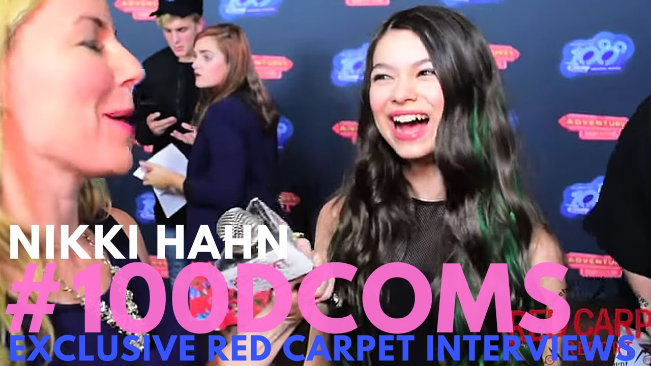 Nikki Hahn  interviewed at the VIP Screening for 