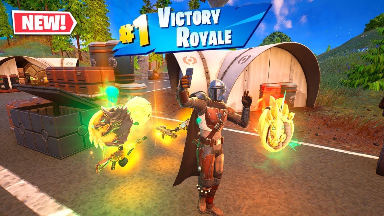 MANDALORIAN vs 4 MEDALLIONS & MYTHIC’S CHALLENGE (Fortnite Chapter 5 Season 2)