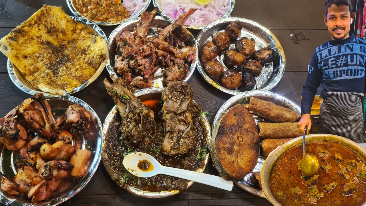 Vinod Hotel Ka Desi Ghee Tawa Mutton, किलो Chicken Barra, Kaleji Dana, Masala Kulcha, Macchi Fry