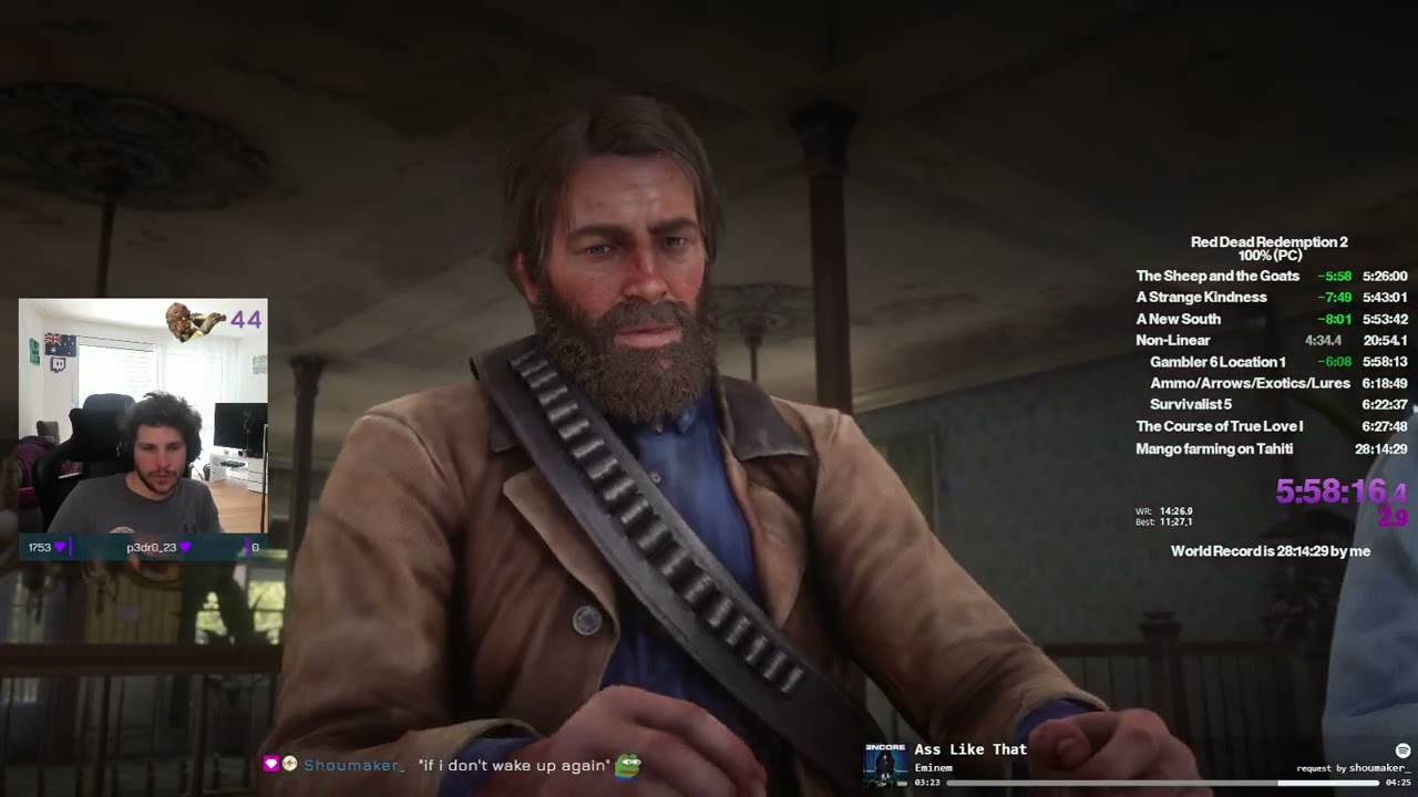 RDR2 100% Speedrun (#18) Part 2 | Classic Content | 18th June 2023