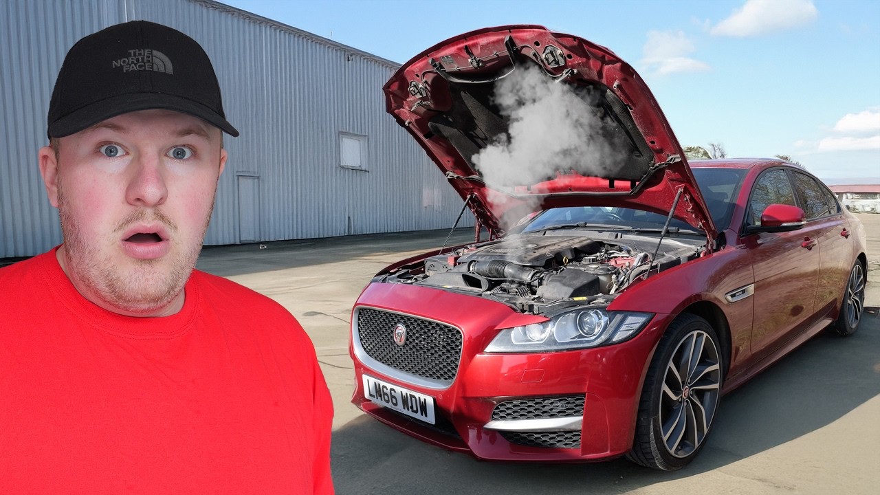 ATTEMPTING TO REPAIR MY BROKEN JAGUAR XF REVEALED MORE DAMAGE