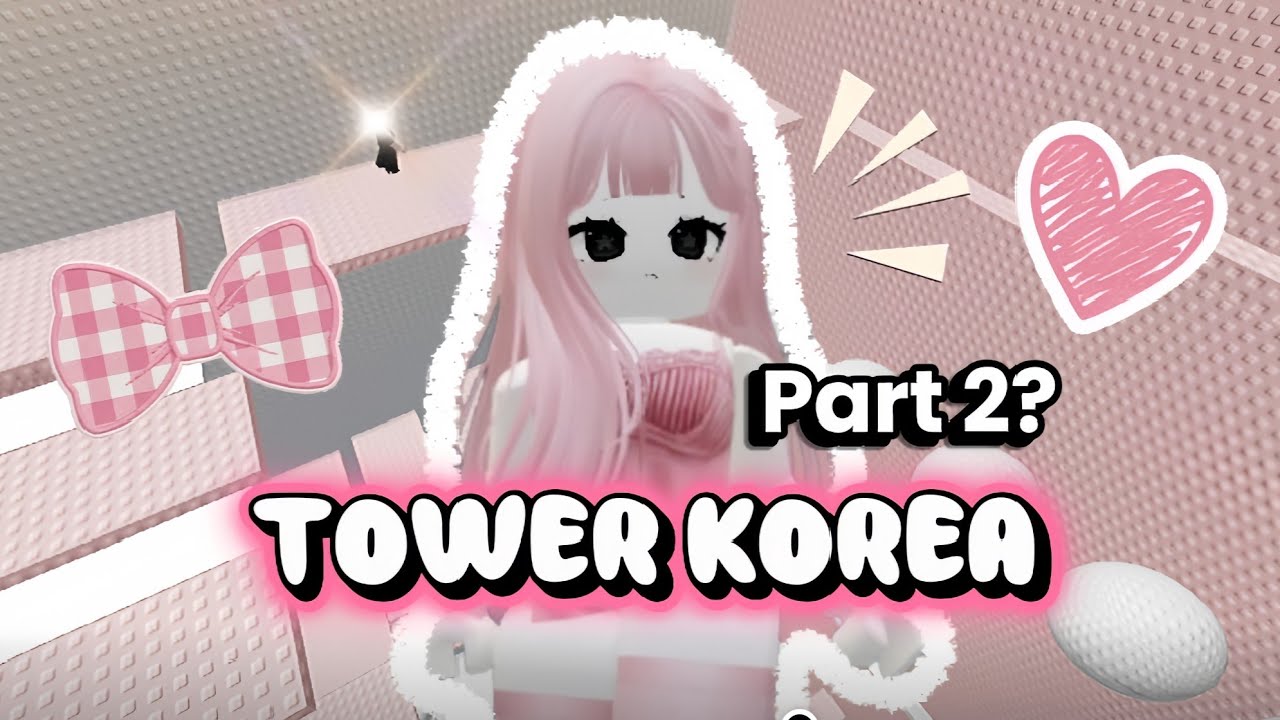 CUTE BANGET MILKY MAIN DI TOWER KOREA PINKY 😍🩷 | Roblox Indonesia 