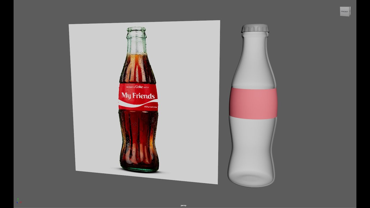 Modeling Demo - Cola Bottle