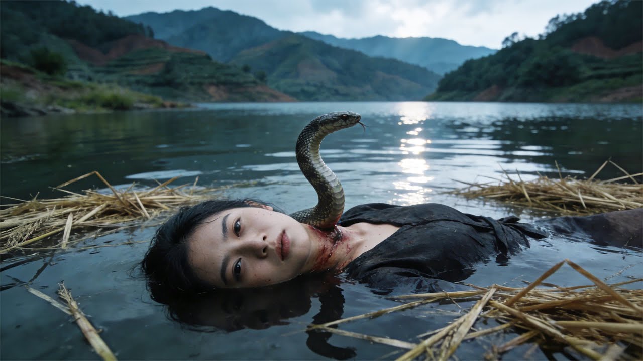 Girl dies instantly after venomous snake bites her neck while washing hands in river