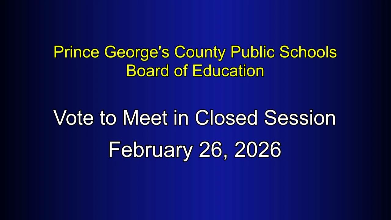 Board of Education Business Meeting 2/26/2026