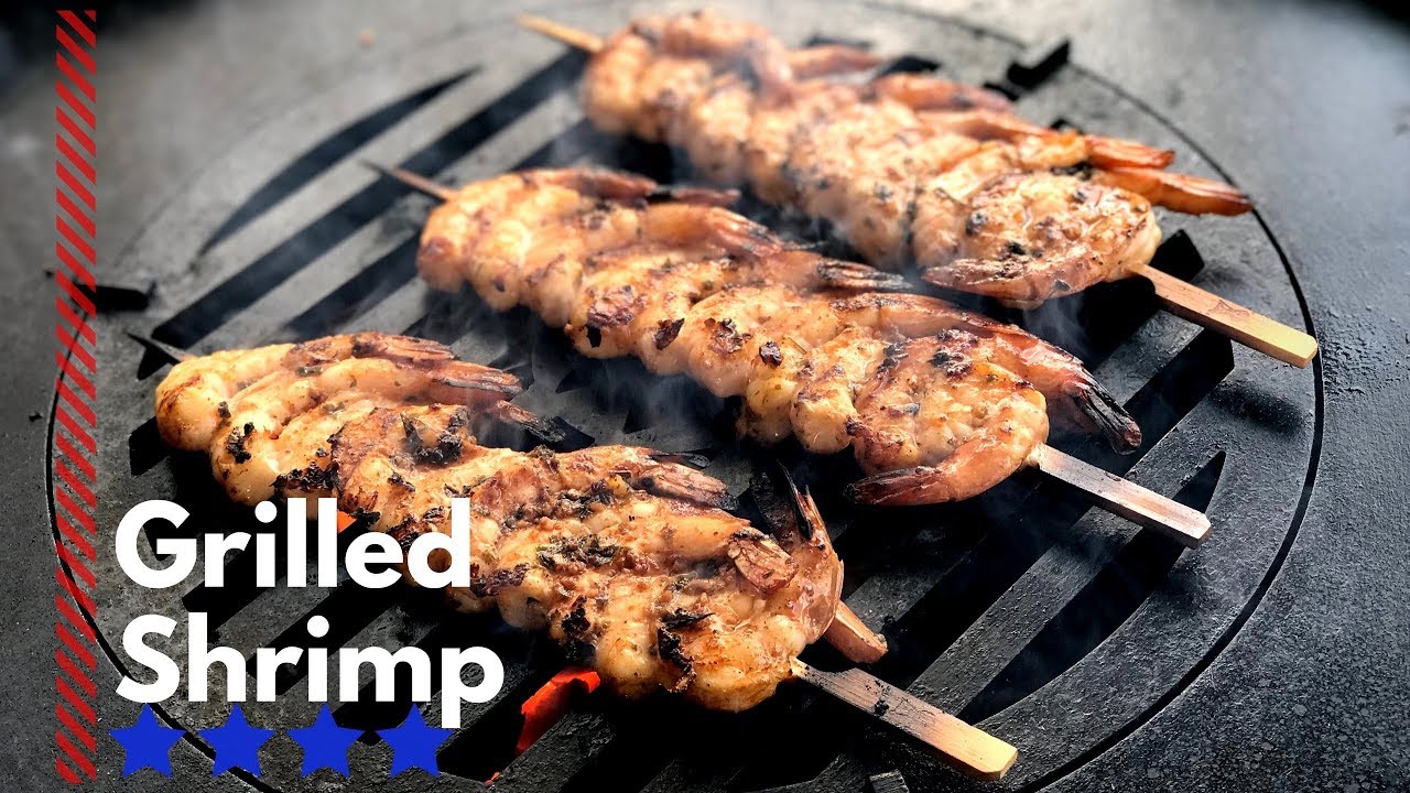 Grilled Shrimp on the Weber Kettle Arteflame insert | Recipe