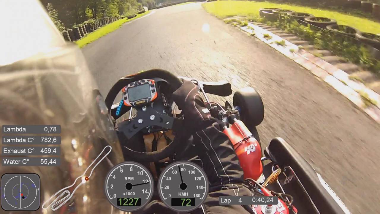 Motodrom Hagen - 26.08.2016 - CRG | TM K9 - Schaltkart - Dashware Test