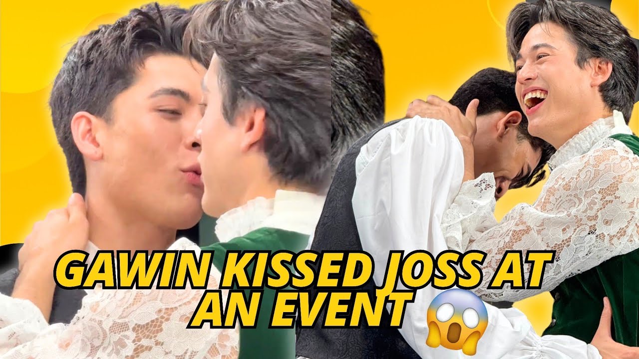 JossGawin Kissed In An Event 😱