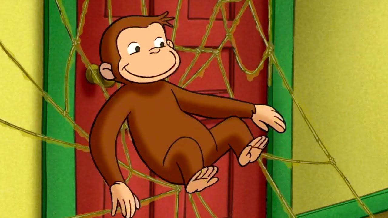 George, o Macaco-Aranha! 🐵 George, o Curioso 🐵 Desenhos Animados