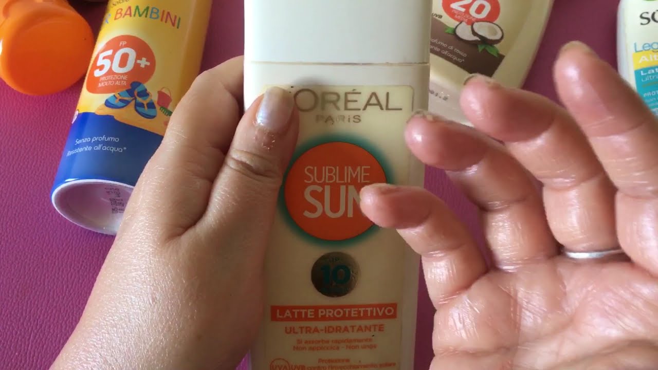 💕 LE MIE PROTEZIONI SOLARI LOW COST, CIEN E ALTRE MARCHE 💕