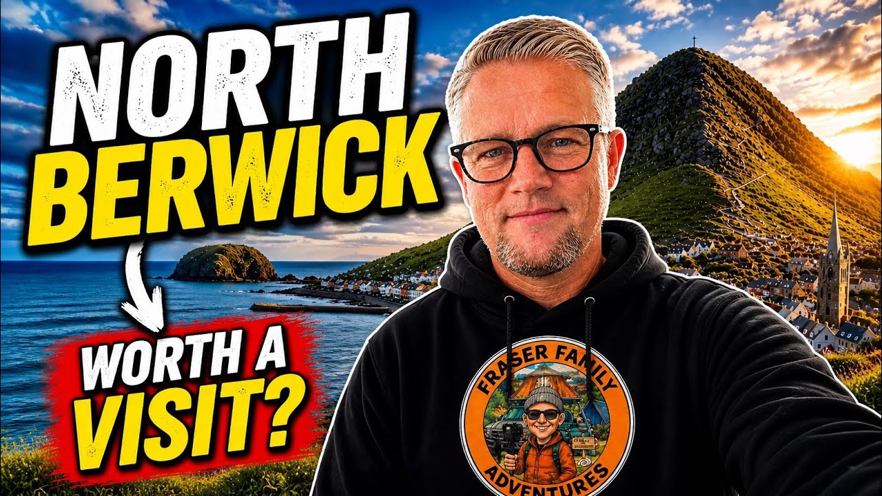Edinburgh Waverley to North Berwick | A walkaround & a Pint in a NEW Pub! 