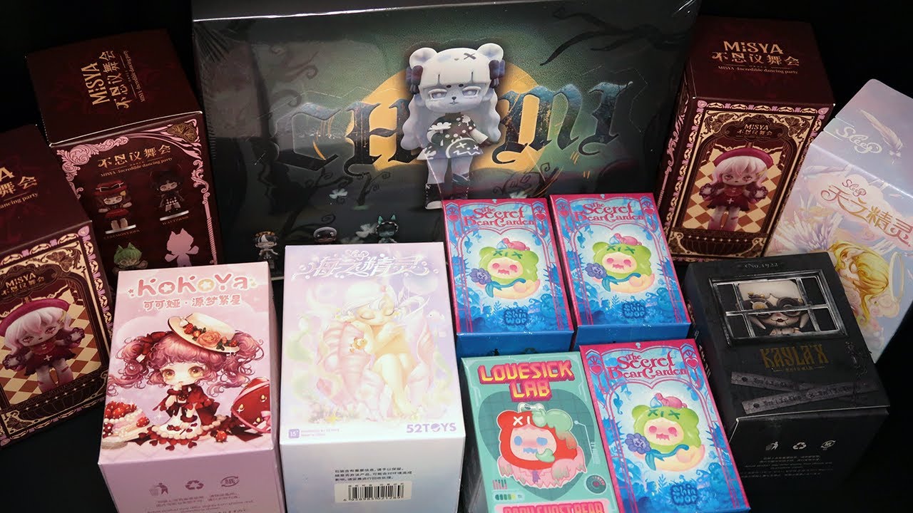 KIKA Goods Blind Box Figure HAUL : 52Toys, Shinwoo, KOITAKE, Kokoya, YM-Studio, CQ Toys