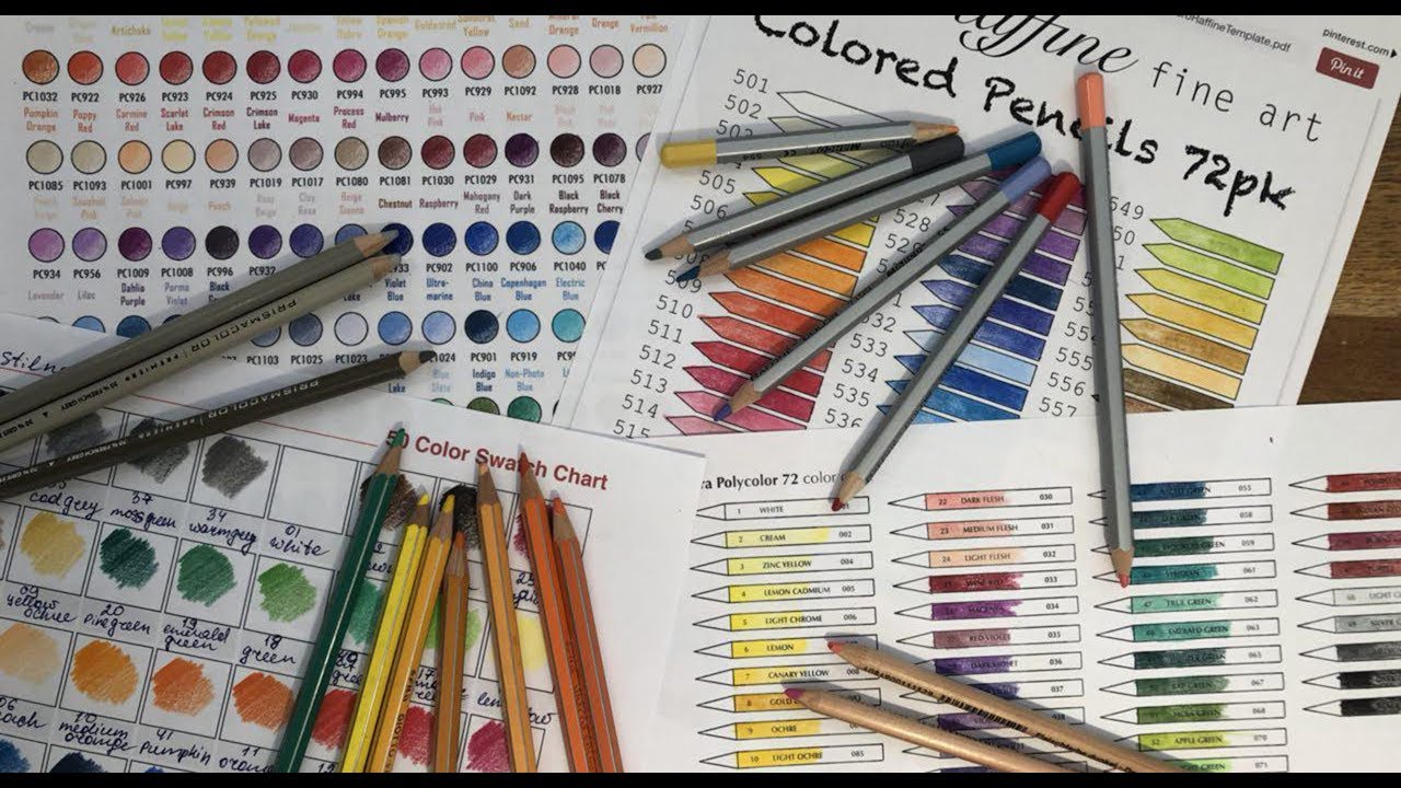 МНЕНИЕ О КАРАНДАШАХ PRISMACOLOR PREMIER, LYRA REMBRANDT, MARCO RAFFINE, GIOTTO STILNOVO