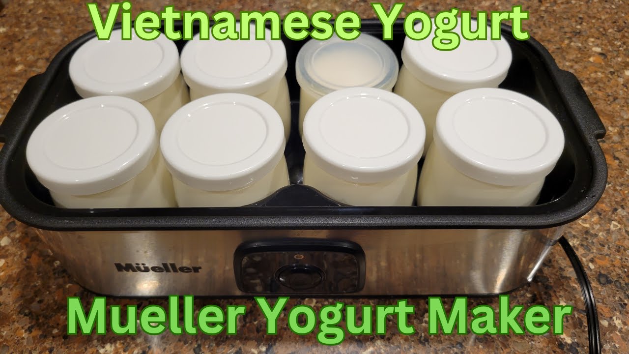 How To Make Delicious Vietnamese Yogurt With Mueller Yogurt Maker