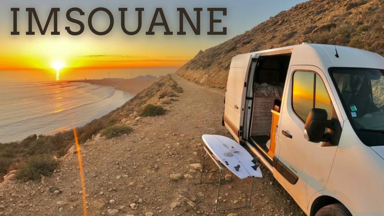 #3 - On SURF à IMSOUANE au MAROC - Roadtrip, Vanlife, Vlog