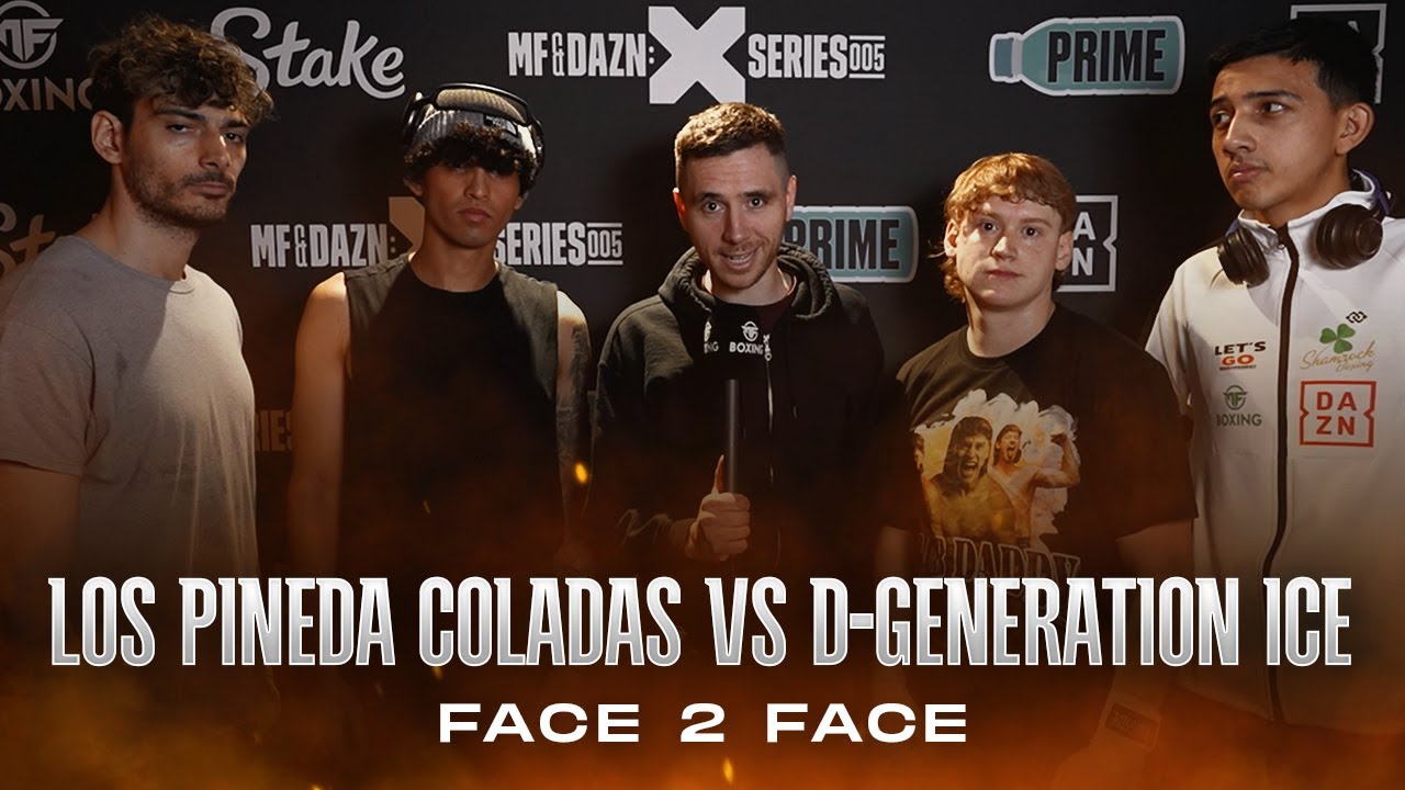 LOS PINEDA COLADAS & D-GENERATION ICE FACE 2 FACE | X SERIES 005
