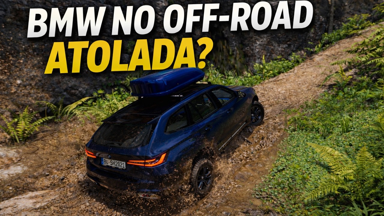 BMW Off-Road na Pedra | Suspensão Trabalhando no Limite -  (BeamNG.drive)