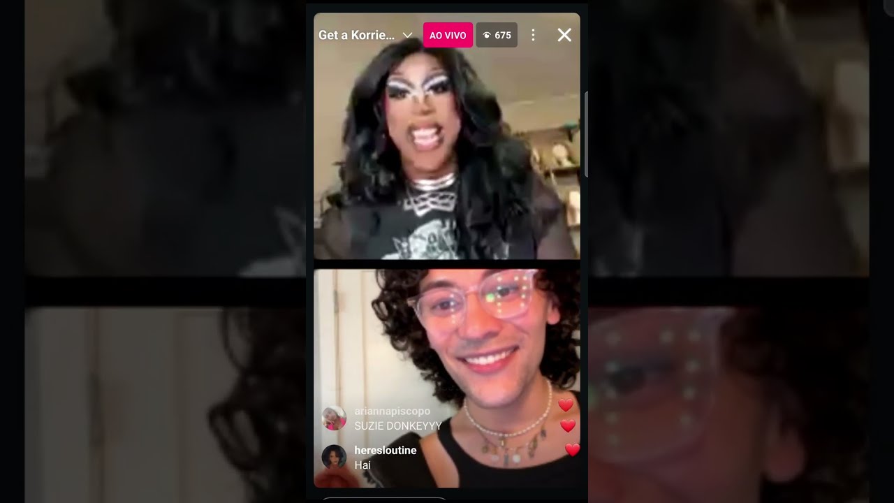 Korietty (aka Kori King) ft. Jewels Sparkles ig live 25/02/2025