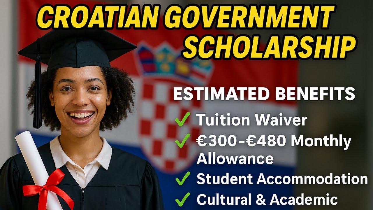 MOVE TO CROATIA | 🎓STUDY IN EUROPE FOR FREE (Croatia Gov’t Scholarship)