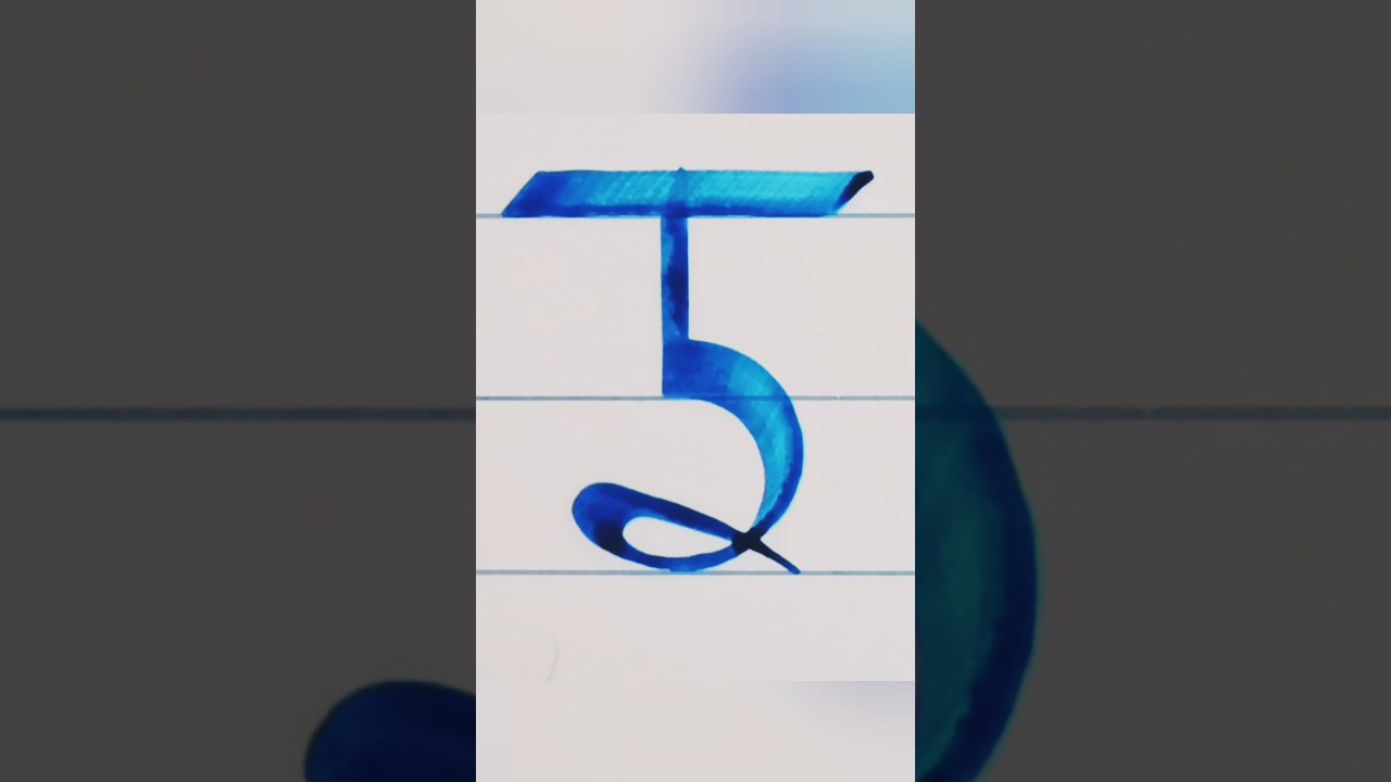 How to write Angangaa / Nanga / Ngang / Nanna | Gurmukhi Calligraphy | Dr Ghulam Abbas