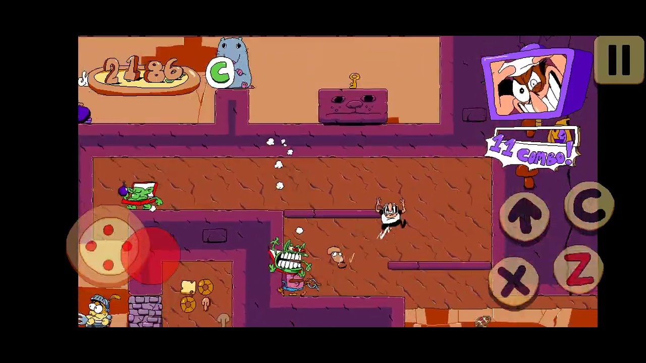 Pizza Tower Android Gameplay Floor 1
