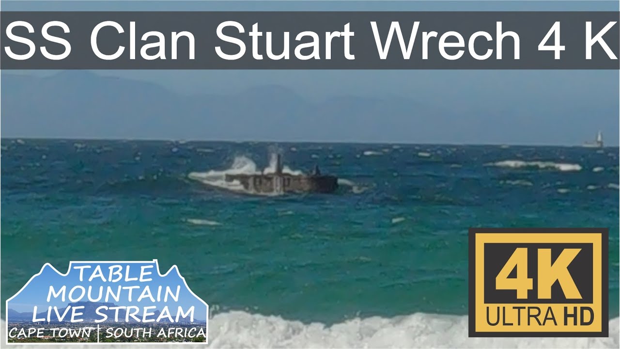 SS Clan Stuart Wreck 4K | Visible Shipwrecks of South Africa