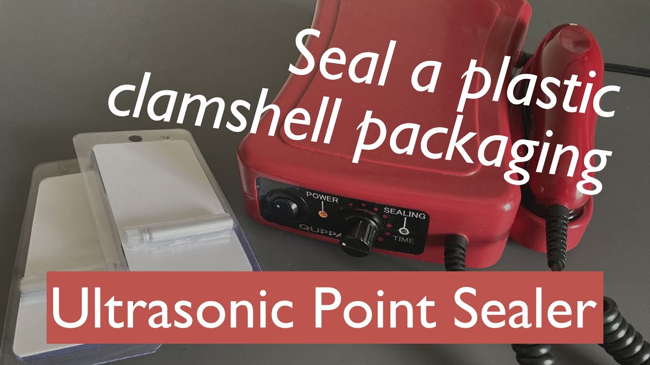 Seal a clamshell packaging/Ultrasonic point sealer QP-01/clamshell sealer