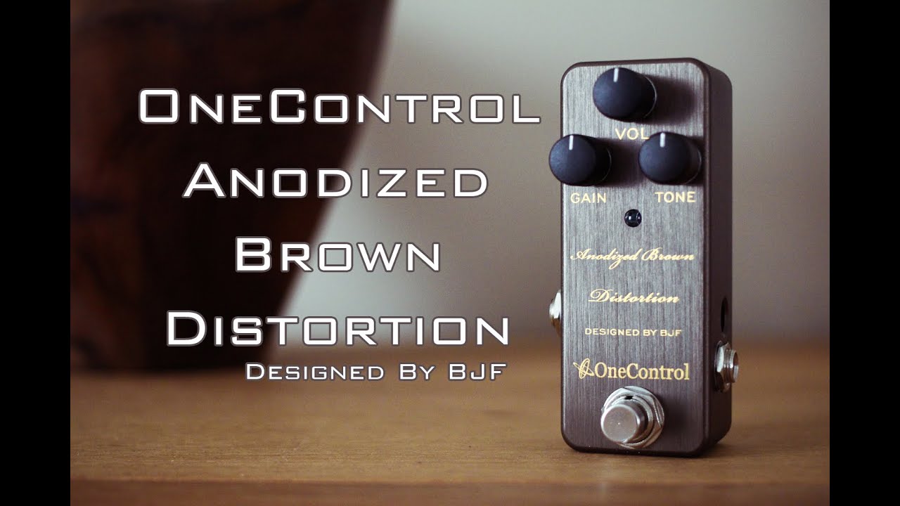 OneControl Anodized Brown Distortion, Gibson SG