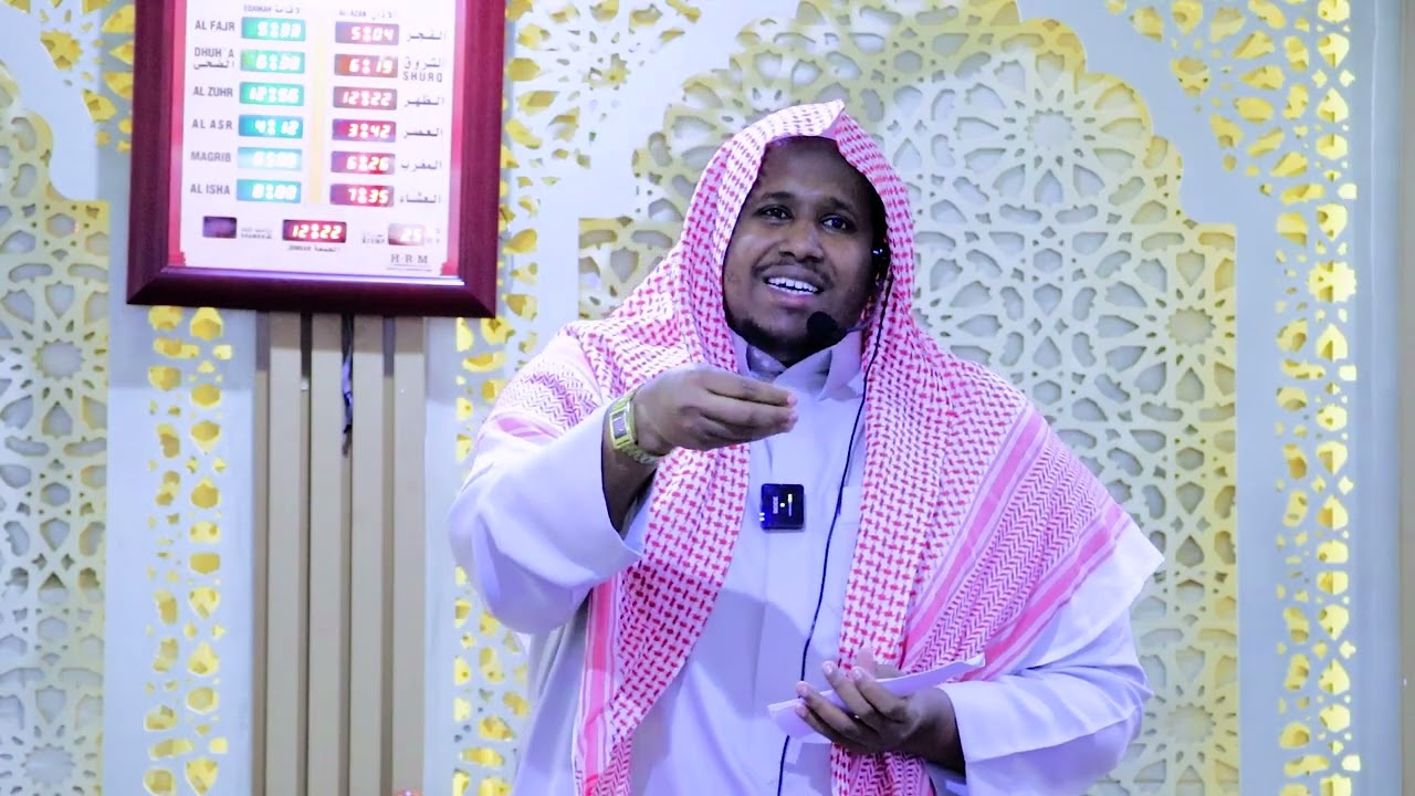 Khutbah: fadliga barashada cilmiga: SH Ibrahim ciyow