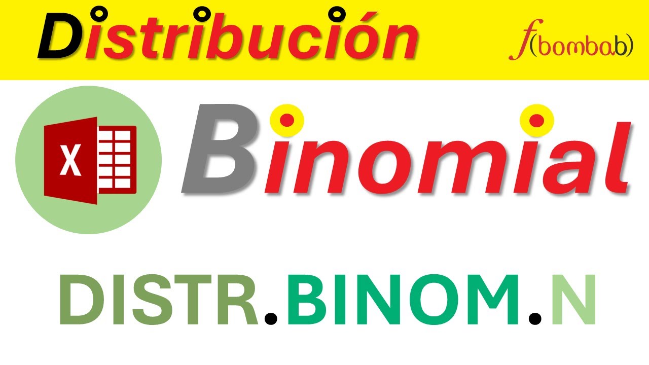✅ Distribución BINOMIAL en EXCEL / Distribución BINOMIAL en EXCEL Ejercicios / función DISTR.BINOM.N