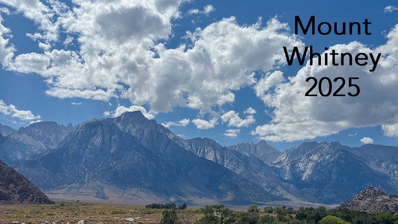8/29/2025 - Mount Whitney in the Sierra Nevada