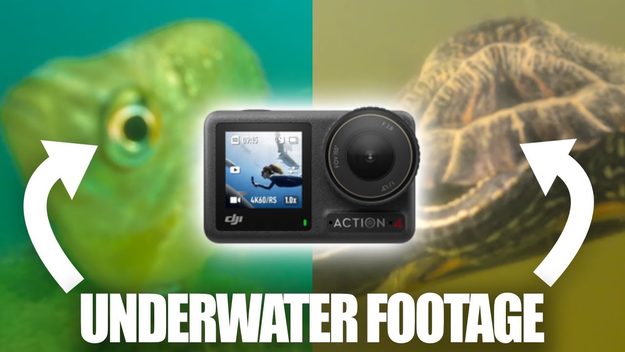Osmo Action UNDERWATER FOOTAGE